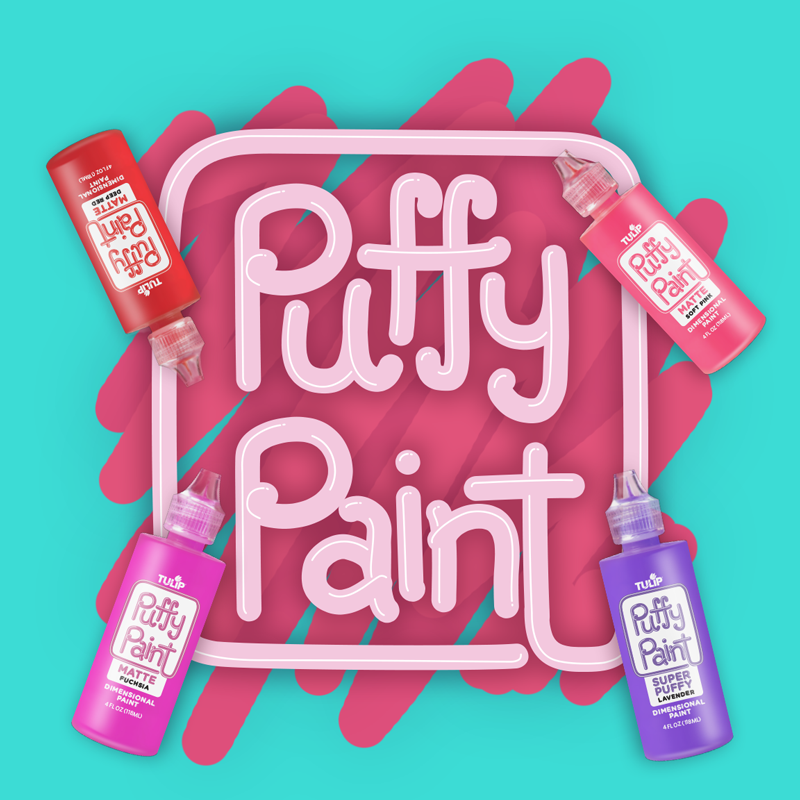 Puffy Paint Rebrand — MAGGIE LEE
